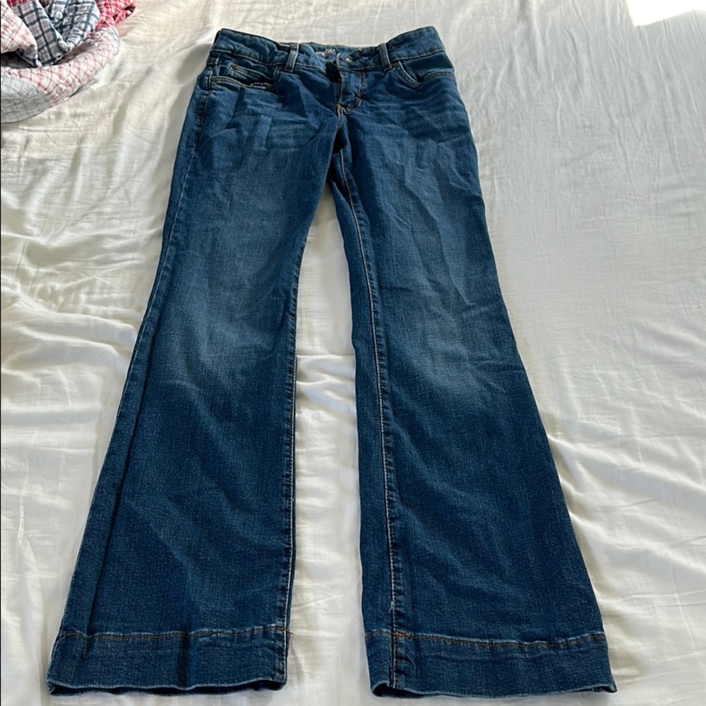 Wrangler women’s retro Mae wide leg trouser jean